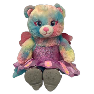 BAB Beary Fairy Friends Pastel Teddy Bear with Fairy Dress Shoes